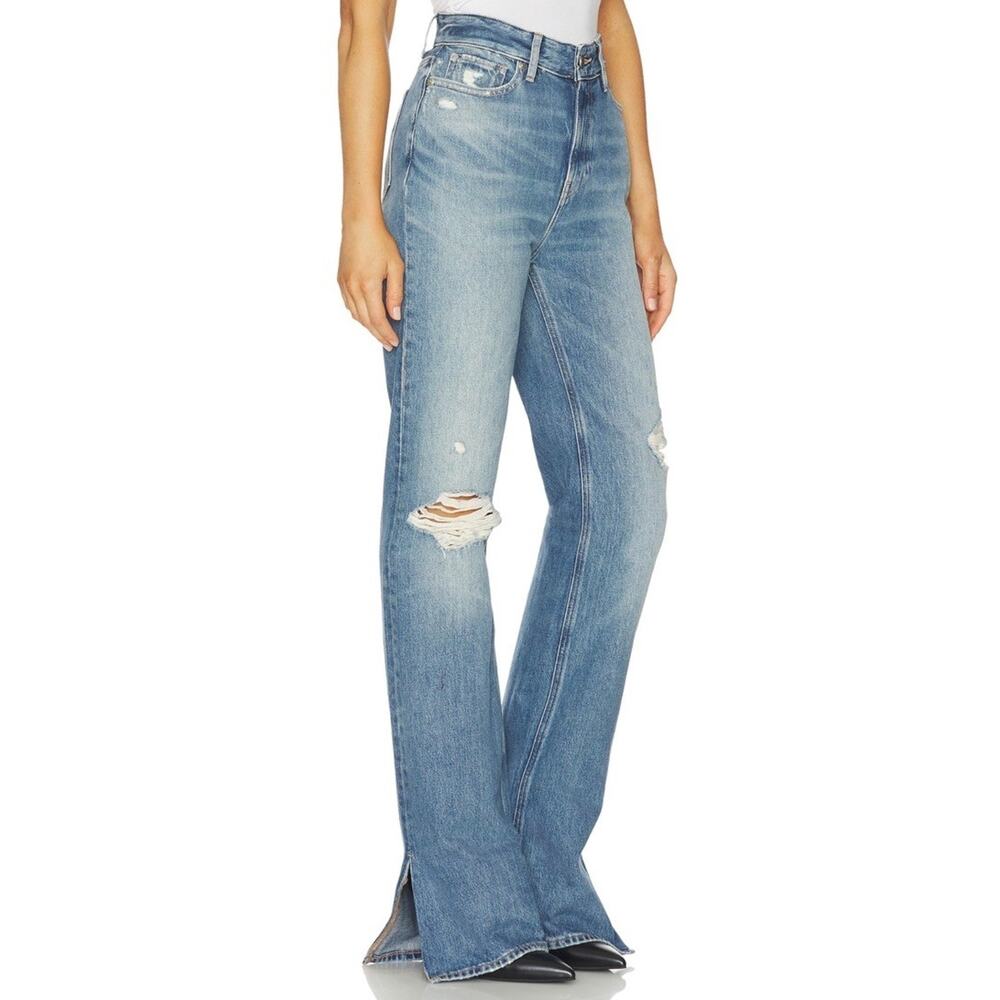 NWT Good American The Khloe Jean High Rise Straight Leg Jeans sz 27 - Picture 2 of 12
